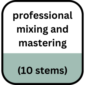 Mixing And Mastering (Up to 10 Stems)