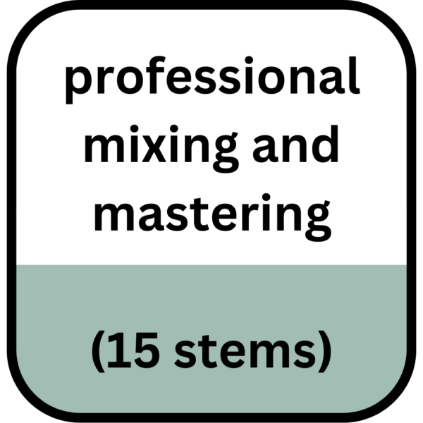 Mixing And Mastering (Up to 15 Stems)