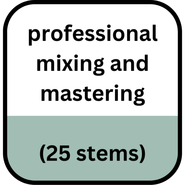 Mixing And Mastering (Up to 25 Stems)