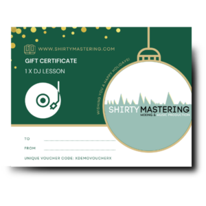DJ Lesson Gift Certificate