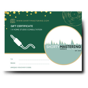 1 x Home Studio Consultation - Gift Certificate