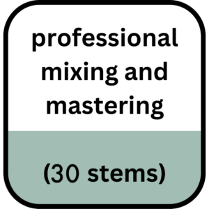 Mixing And Mastering (Up to 30 Stems)